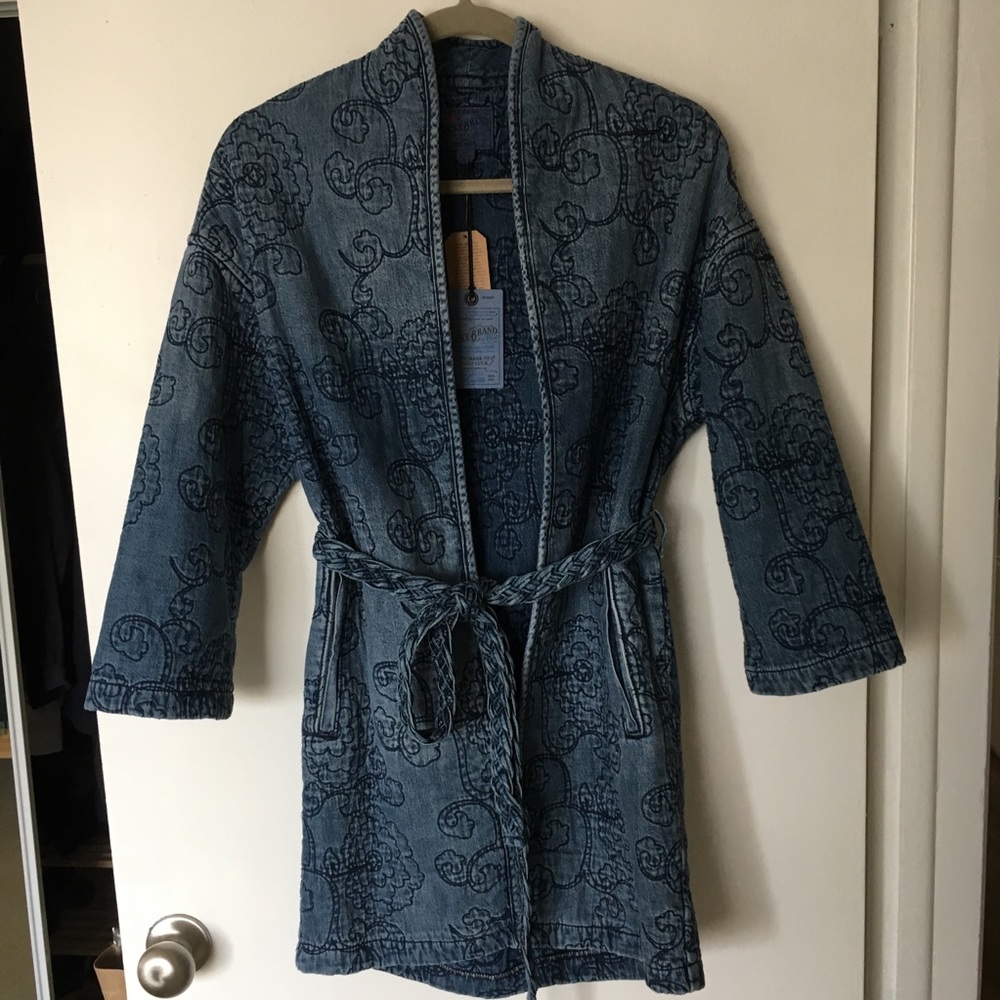 Lucky Brand Women's Floral Embroidered Jacket